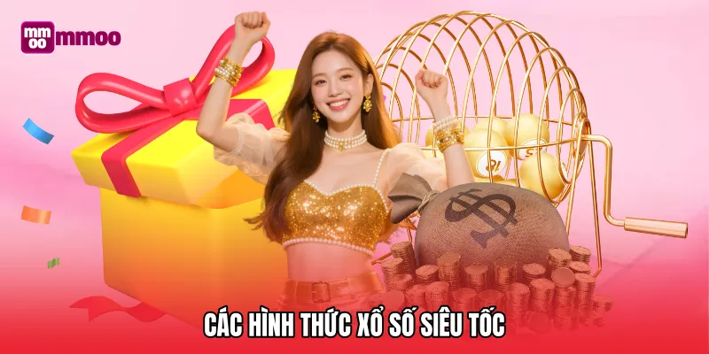 Các hình thức xổ số siêu tốc giúp người chơi tiết kiệm thời gian chờ đợi