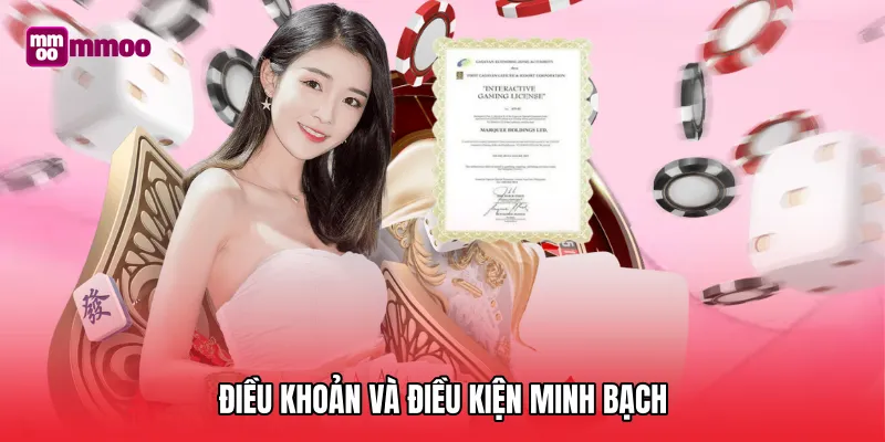 Điều khoản và điều kiện minh bạch giúp cộng đồng phát triển bền vững